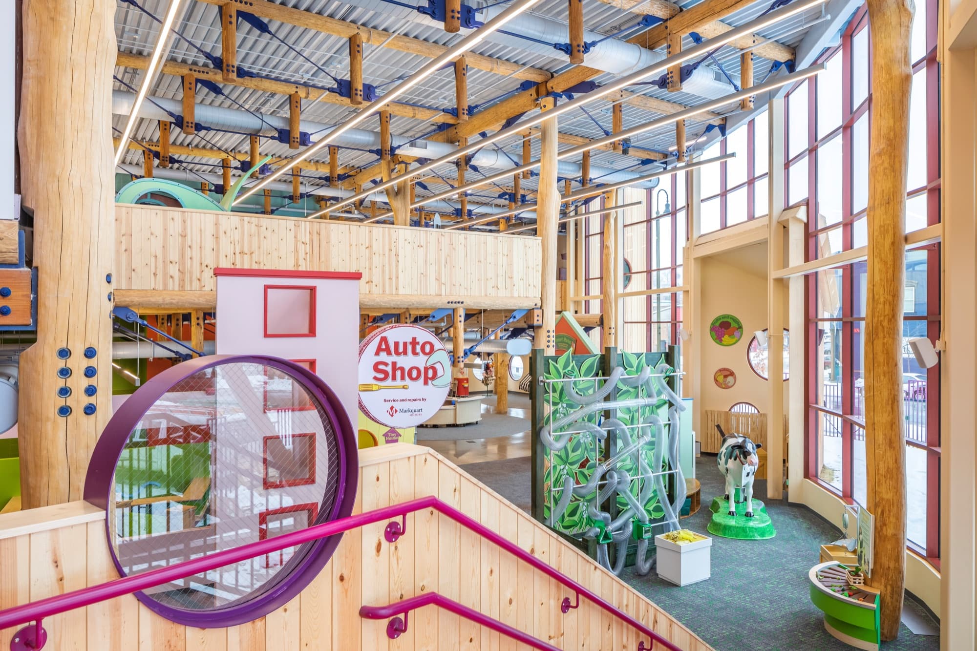 The award-winning Children's Museum of Eau Claire, Wisconsin