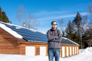Nils Behn, CEO and President of Aegis Renewable Energy, has learned a few key lessons as a business owner, including the importance of making decisions quickly. Photo by Erica Houskeeper.